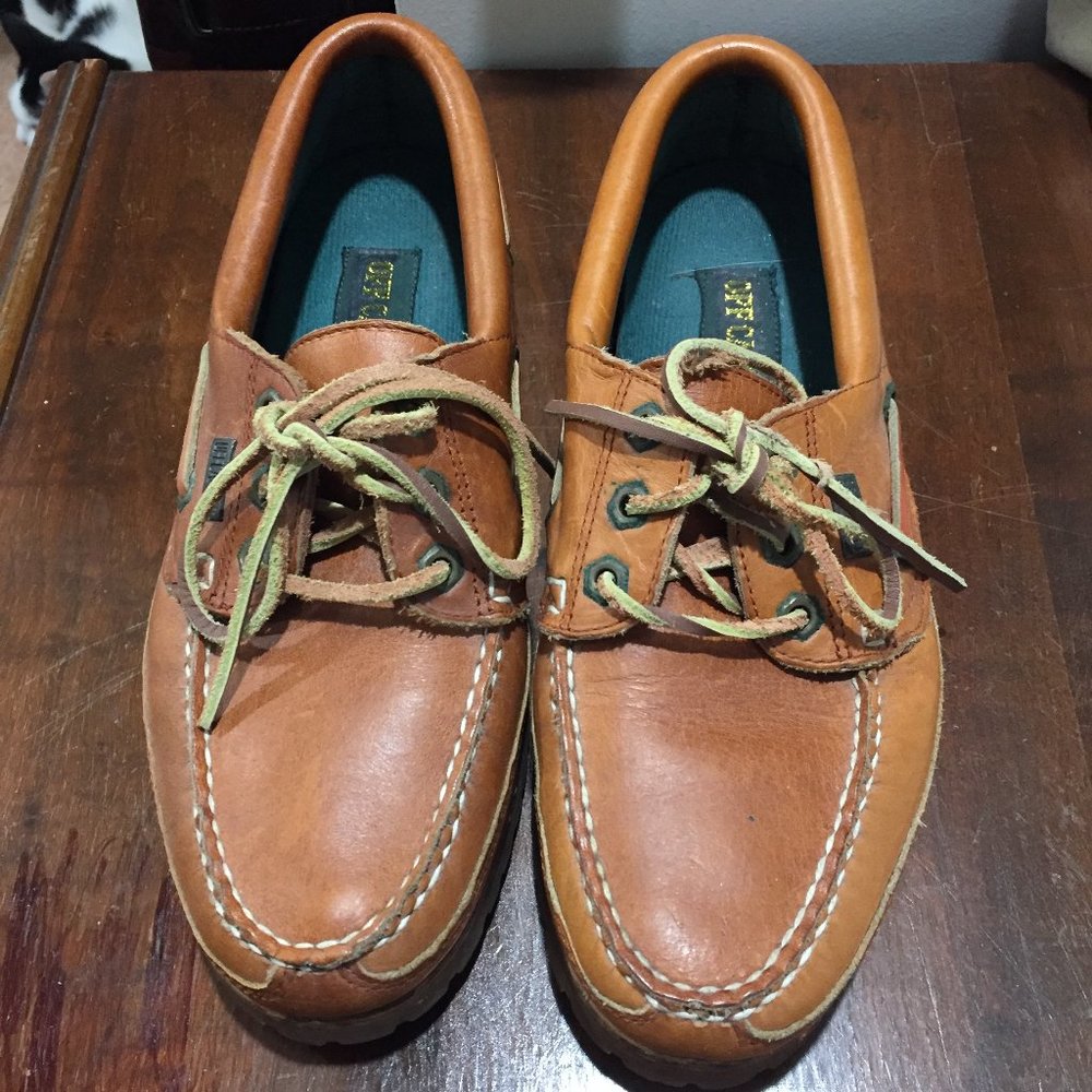 VINTAGE OFF CAMPUS LEATHER SHOES SIZE 71/2